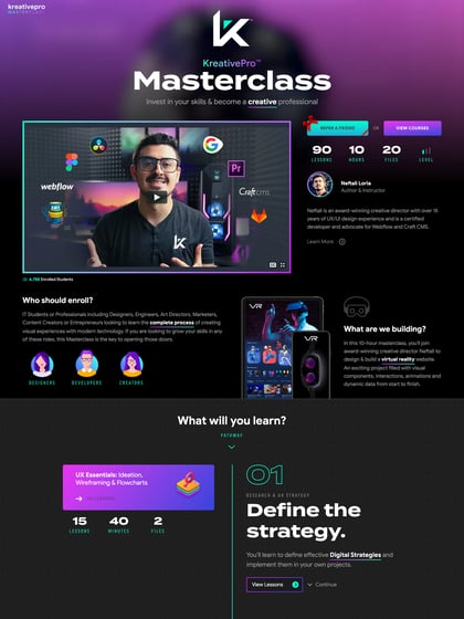 KreativePro Masterclass Thumbnail Preview