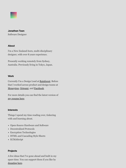 Jonathon Toon Thumbnail Preview