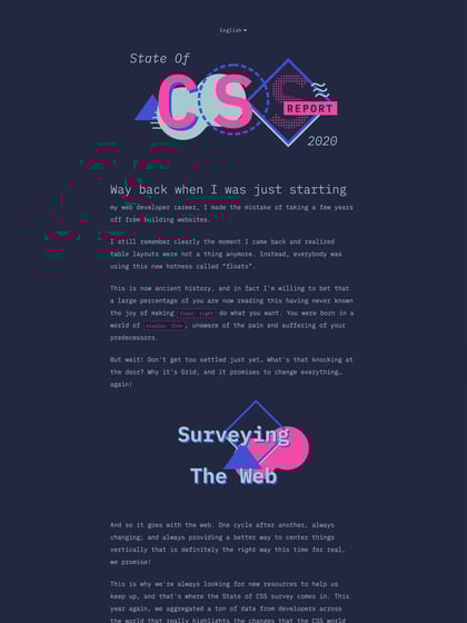 The State of CSS 2020 Thumbnail Preview