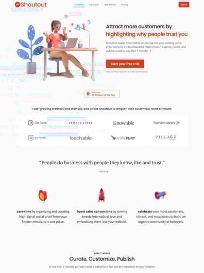 Shoutout Thumbnail Preview