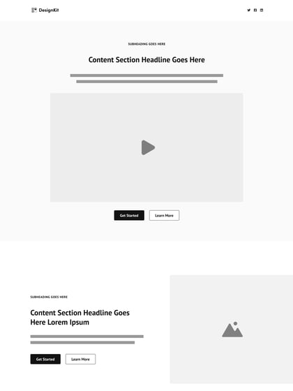 DesignKit Template Thumbnail Preview