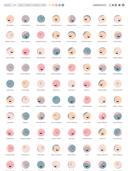 Boring Avatars Thumbnail Preview