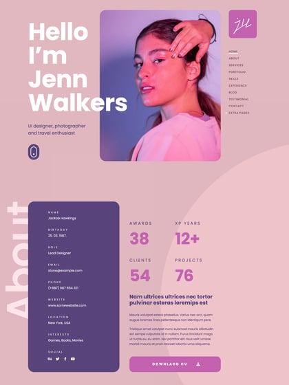 Fabius Template Thumbnail Preview