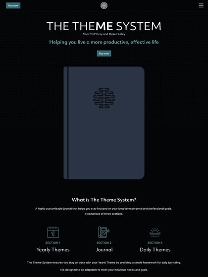 The Theme System Thumbnail Preview