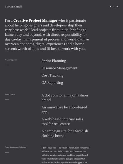 Carroll Template Thumbnail Preview