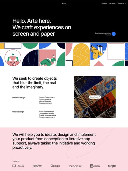 Arte Template Thumbnail Preview