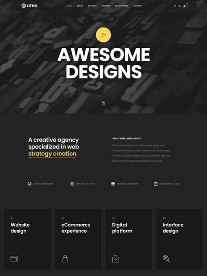 Litho Template Thumbnail Preview