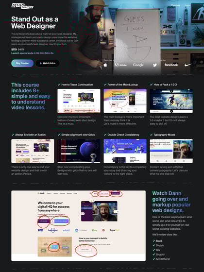 Standout as a Web Designer Thumbnail Preview
