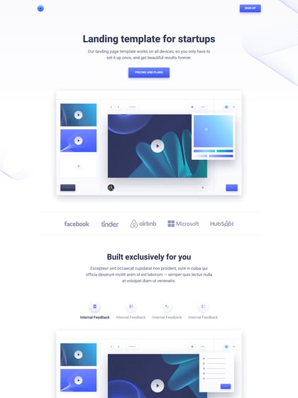 Surface Template Thumbnail Preview