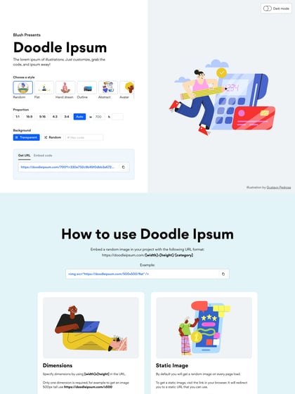 Doodle Ipsum Thumbnail Preview