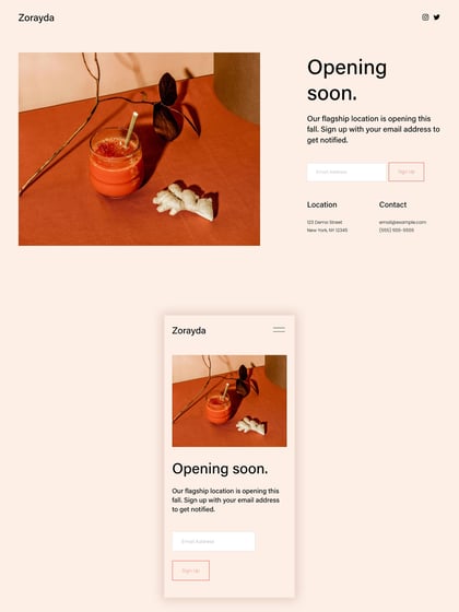 Zorayda Template Thumbnail Preview