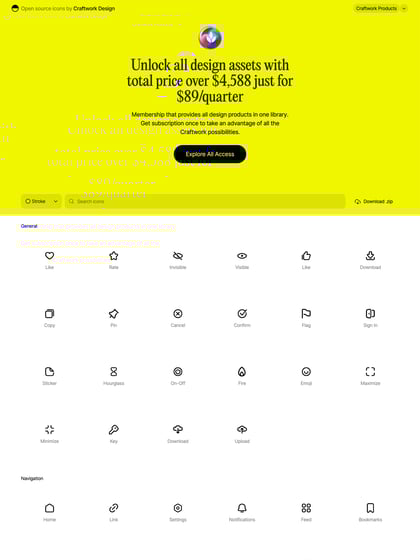 Icons by Craftwork Thumbnail Preview