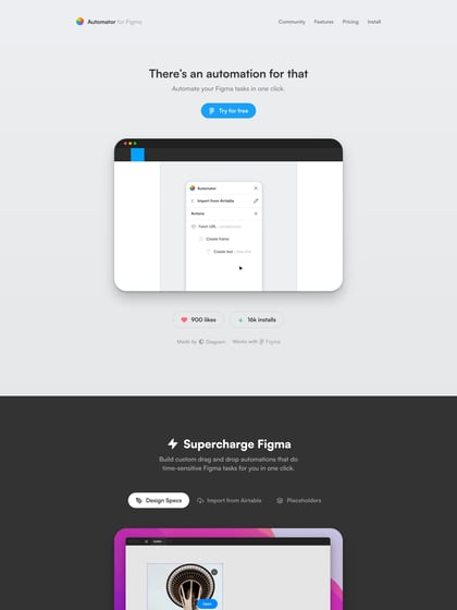 Automator for Figma Thumbnail Preview