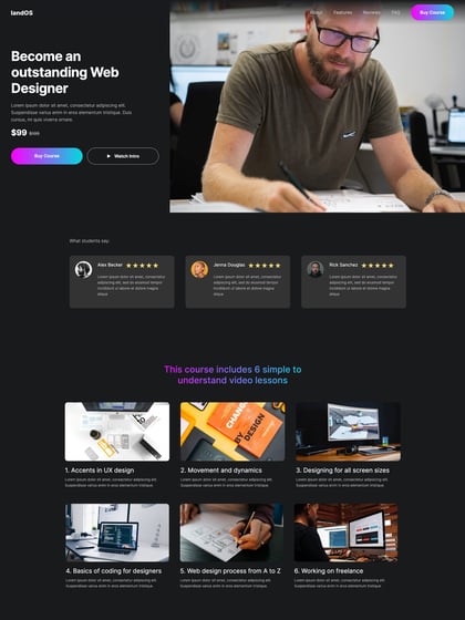 LandOS Template Thumbnail Preview