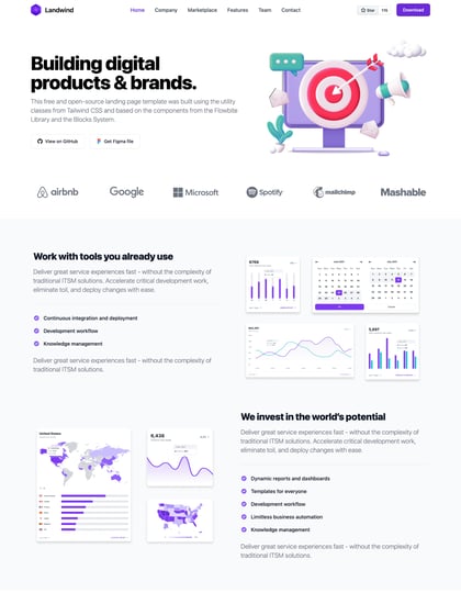 Landwind Template Thumbnail Preview