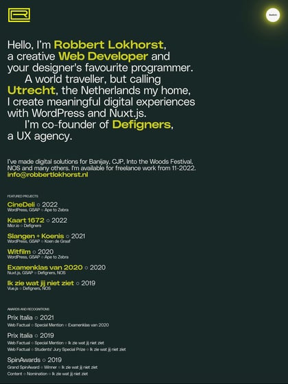 Robbert Lokhorst Thumbnail Preview