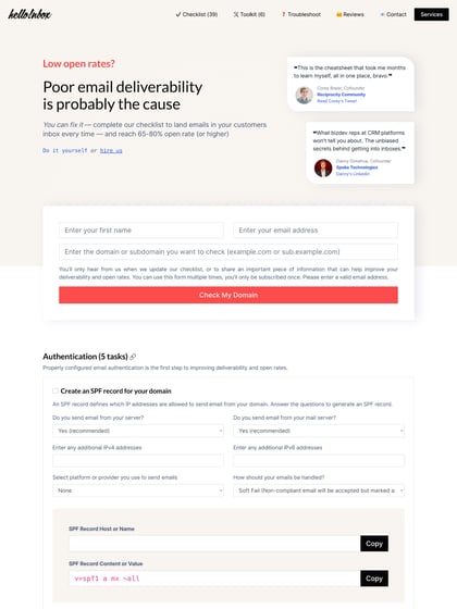 HelloInbox Thumbnail Preview