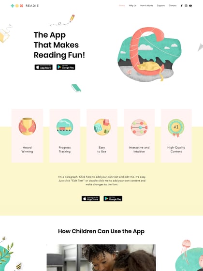 Readie Template Thumbnail Preview