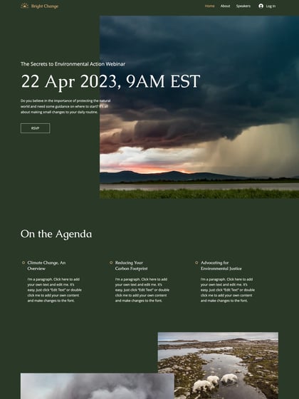 Bright Change Template Thumbnail Preview