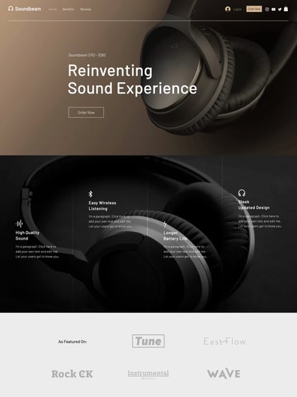 Soundbeam Template Thumbnail Preview