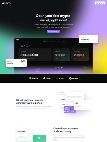 Vibrant Template Thumbnail Preview
