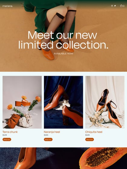 Mariana Template Thumbnail Preview