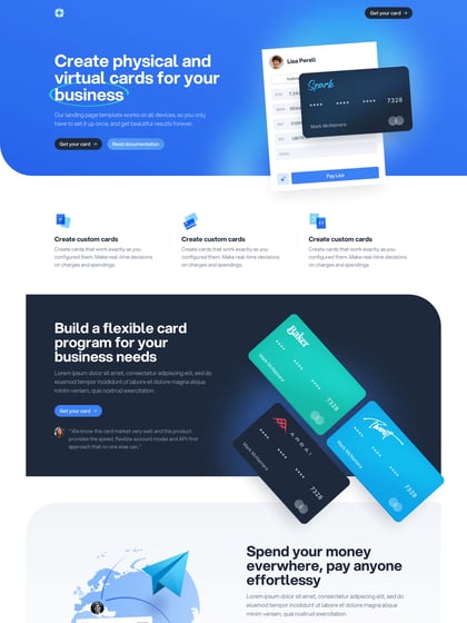 Fintech Template Thumbnail Preview