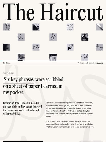 The Haircut Thumbnail Preview