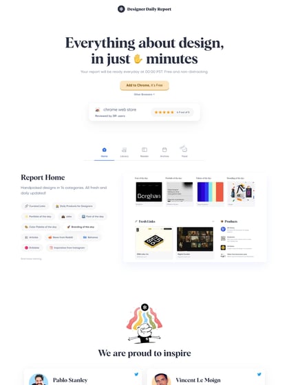 Designer Daily Report Thumbnail Preview