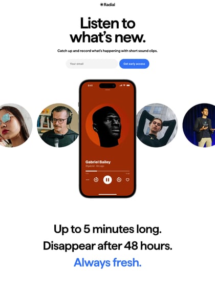 Radial Thumbnail Preview