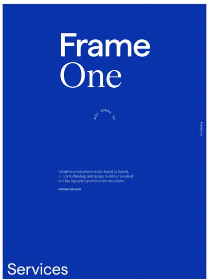 Frame One Thumbnail Preview