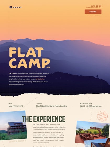 Flat Camp 2023 Thumbnail Preview