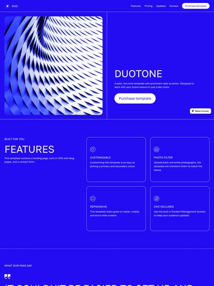 Duo Template Thumbnail Preview