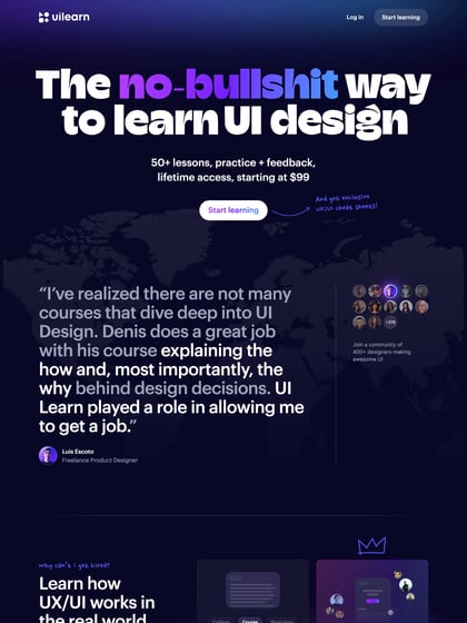 UI Learn Thumbnail Preview