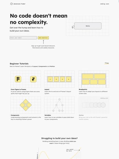 Advanced Framer Course Thumbnail Preview