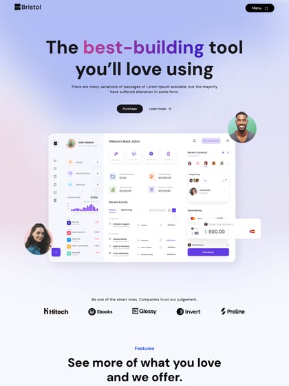 Bristol Template Thumbnail Preview