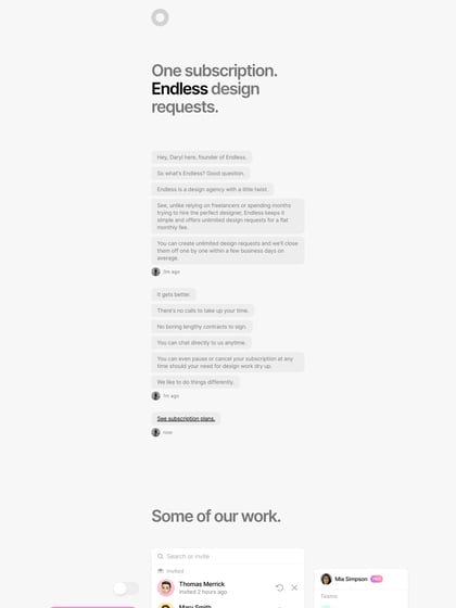 Endless Thumbnail Preview