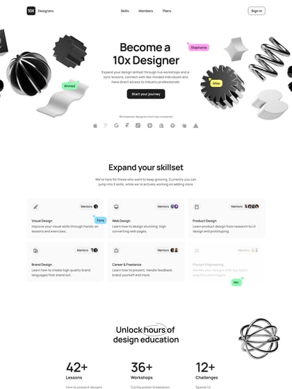 10x Designers Thumbnail Preview