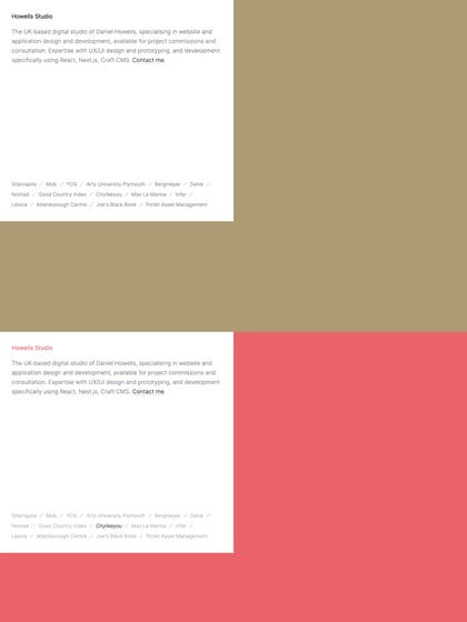 Howells Studio Thumbnail Preview