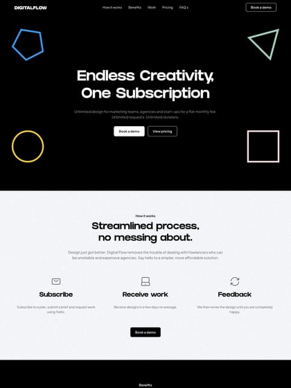 Digital Flow Thumbnail Preview