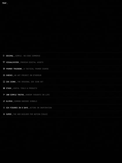 Traf Thumbnail Preview