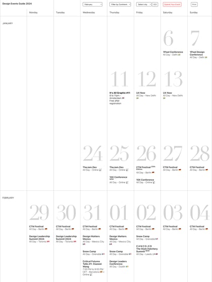 Design Events Guide 2024 Thumbnail Preview