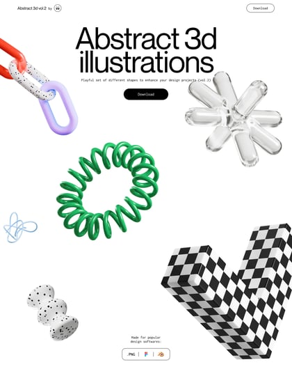 Abstract 3D Graphics vol.2 Thumbnail Preview