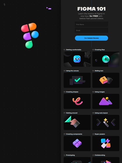 Figma 101 by Shift Nudge Thumbnail Preview