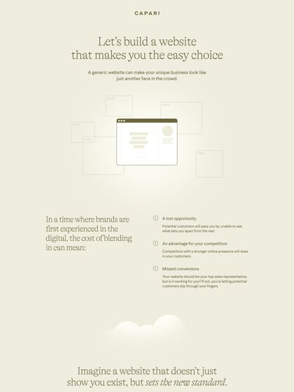 Capari Websites Thumbnail Preview