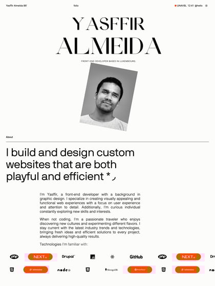 Yasffir Almeida Thumbnail Preview