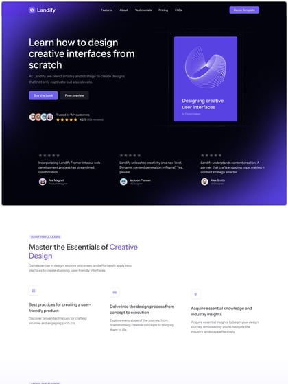 Landify Template Thumbnail Preview