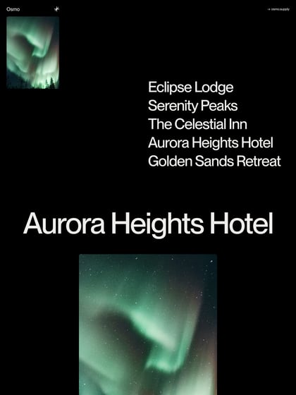 Osmo GSAP Gallery Template Thumbnail Preview