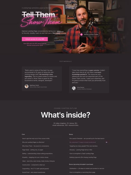 Show Them Course Thumbnail Preview