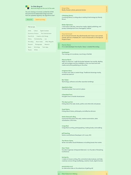 Ye Olde Blogroll Thumbnail Preview